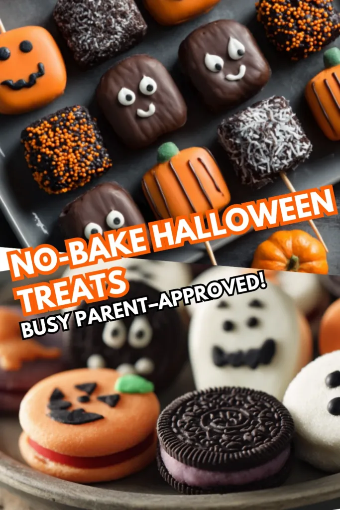 No-Bake Halloween Treats for Busy Parents: Monster Mash Snack Bars 2 16 no bake halloween treats
