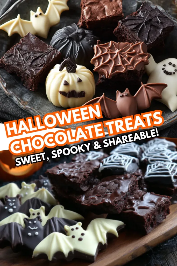 Halloween Chocolate Treats for a Sweet Night: Midnight Bat Hot Chocolate Bombs 2 20 chocolate halloween treats