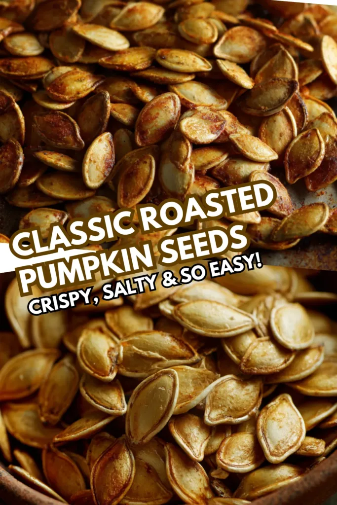Classic Roasted Pumpkin Seeds Recipe 2 21 roasted pumpkin seeds