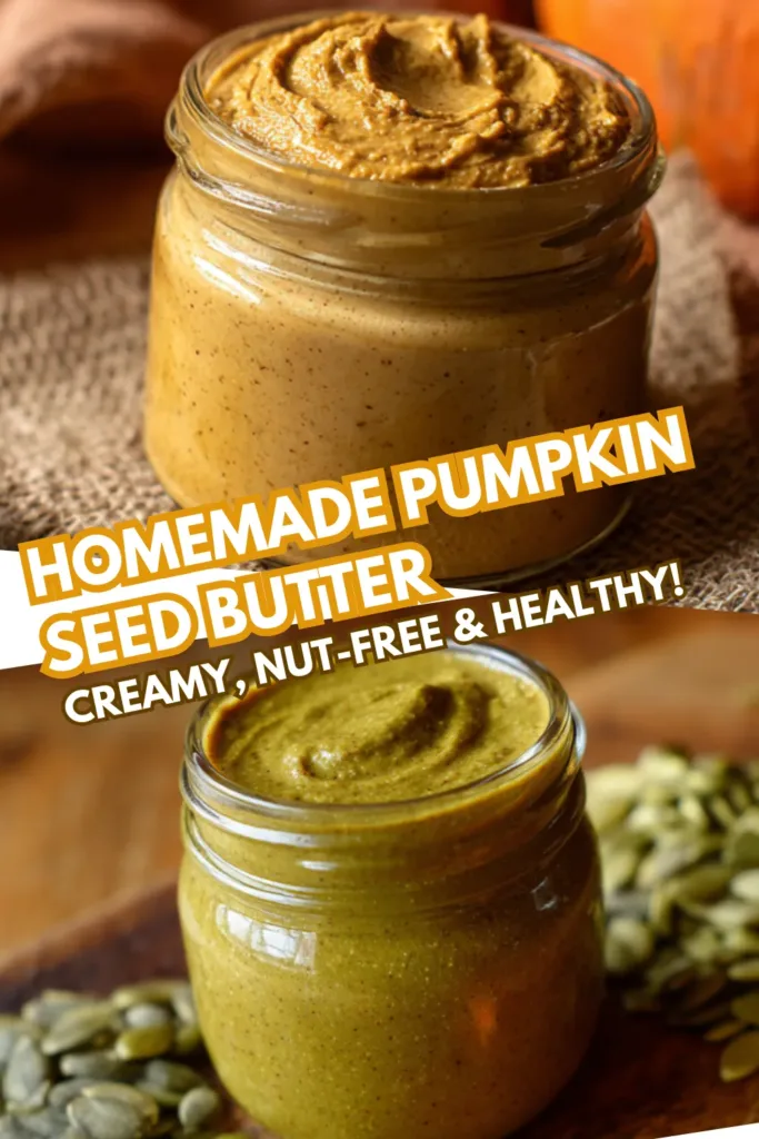 Homemade Pumpkin Seed Butter Recipe (Creamy, Nut-Free & Toastable) 2 26 pumpkin seed butter