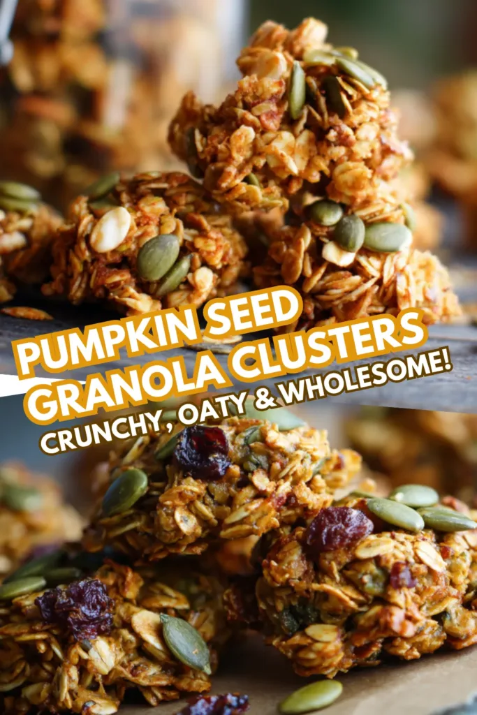 Pumpkin Seed & Oat Granola Clusters (Crispy, Maple-Kissed & Snack-Ready) 2 27 pumpkin seed granola