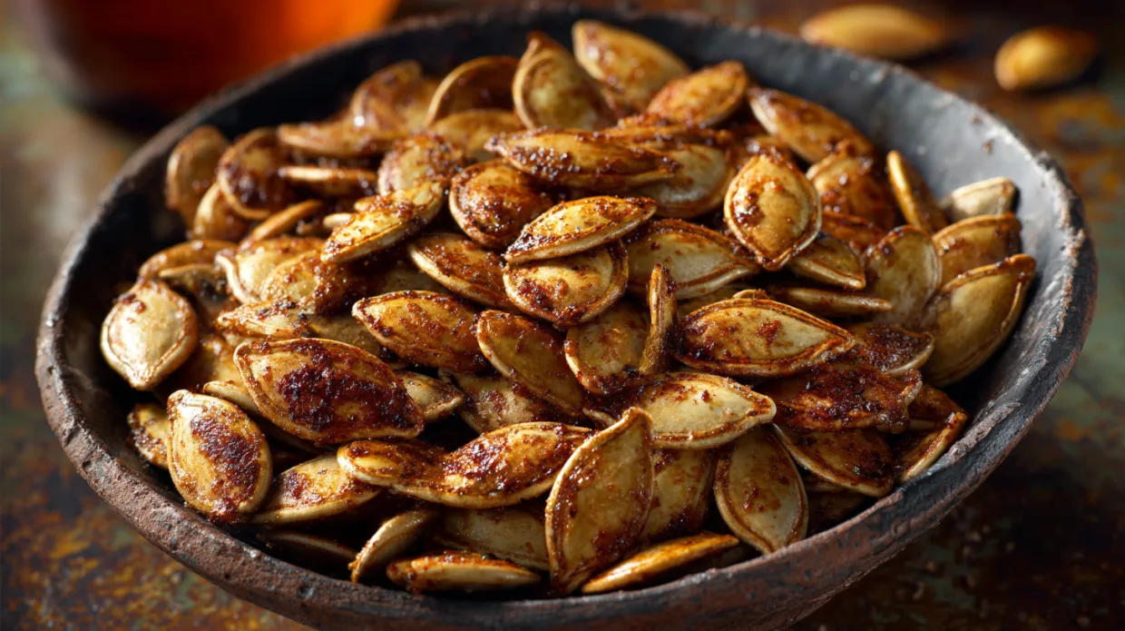 Sweet Cinnamon Sugar Pumpkin Seeds Recipe