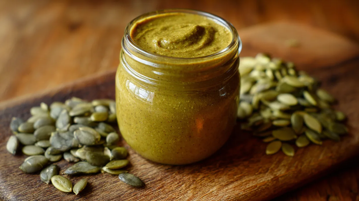 Homemade Pumpkin Seed Butter Recipe (Creamy, Nut-Free & Toastable)