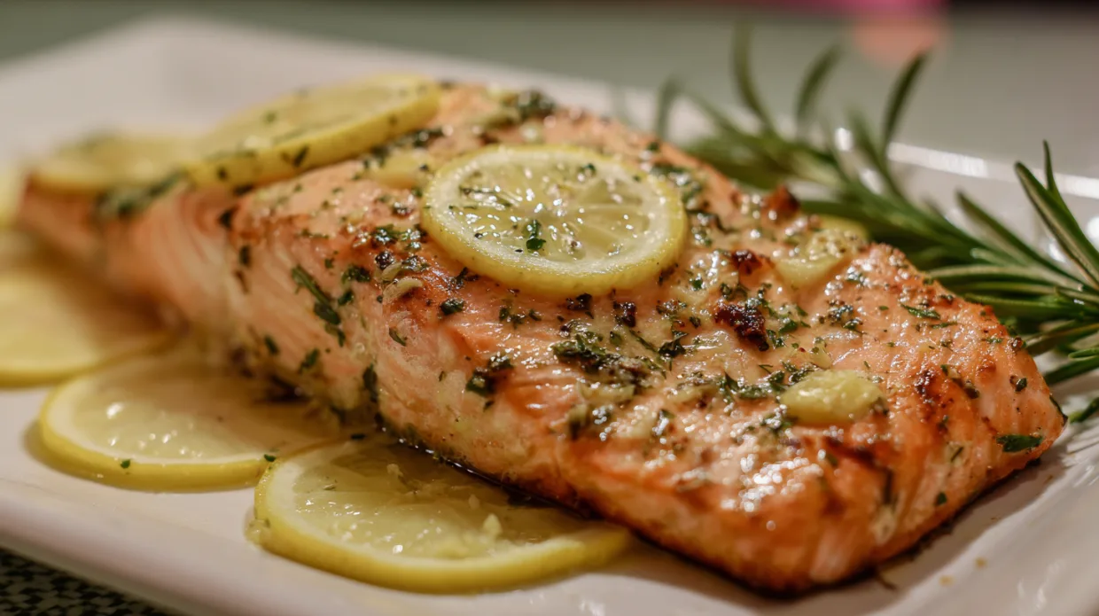 Baked Salmon with Lemon Garlic Butter (Sheet-Pan Easy, Restaurant-Delicious)