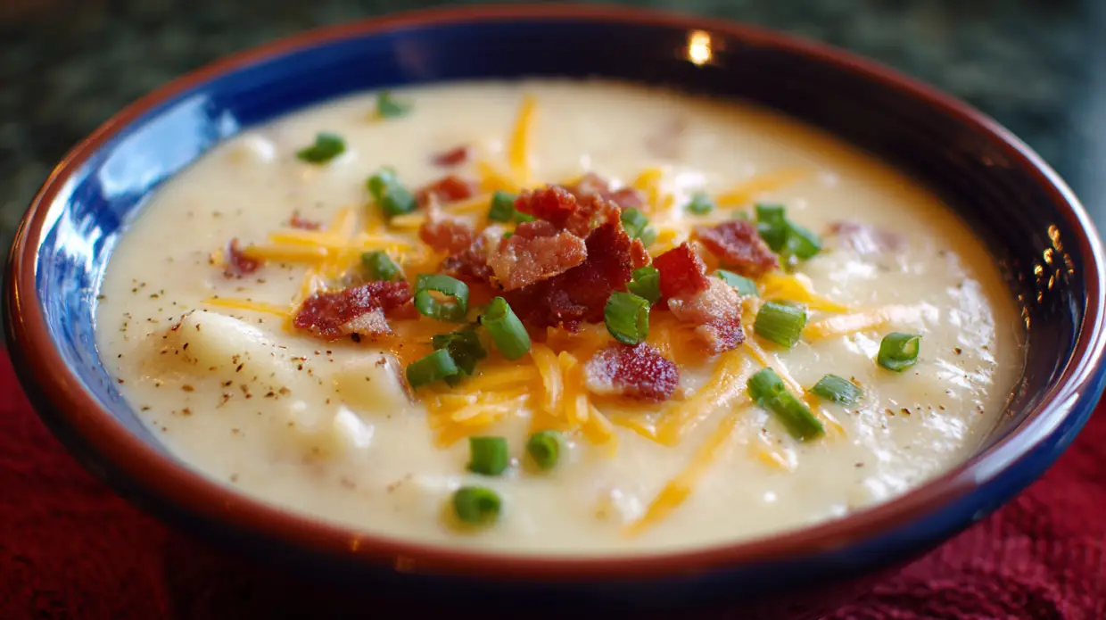 Home page 1 Crockpot Potato Soup (Set It and Forget It, Ultra Creamy)