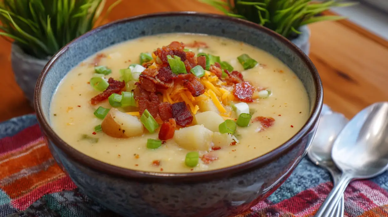 Instant Pot Potato Soup (20-Minute Dinner, Creamy & Comforting)