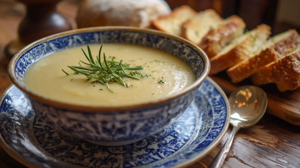 Roasted Garlic & Herb Potato Soup (Gourmet Twist, Ultra-Silky & Aromatic)