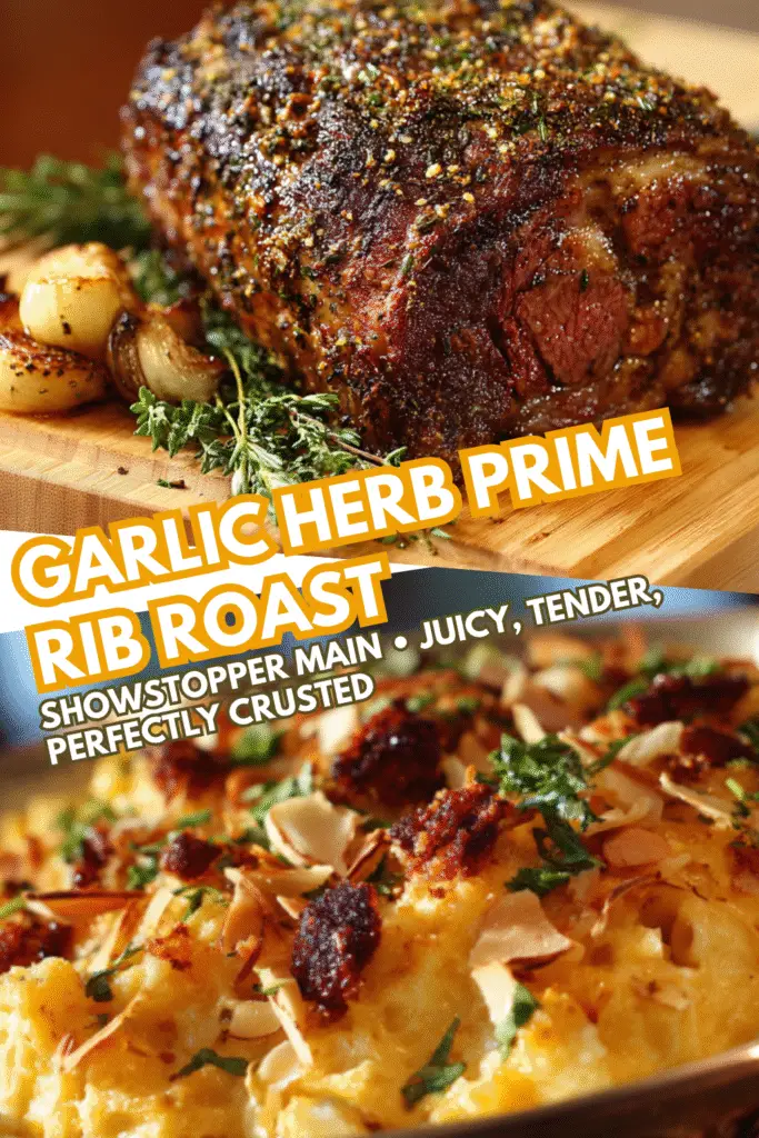 Garlic Herb Prime Rib Roast | Showstopper Main 2 18 1