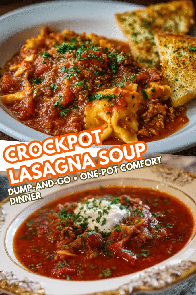 Crockpot Lasagna Soup | Cozy Set-and-Forget Meal 2 22 1
