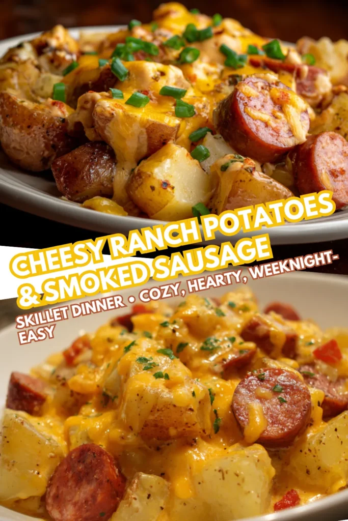 Cheesy Ranch Potatoes & Smoked Sausage | Comfort Classic 2 34 1