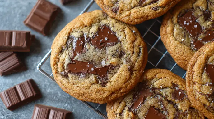 Espresso Chocolate Chip Cookies | Bakery-Style