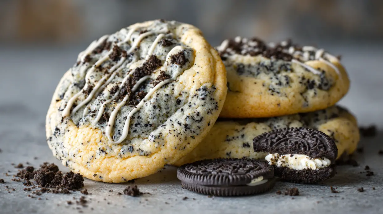 Cookies and Cream Cookies | Oreo Lover’s Dream