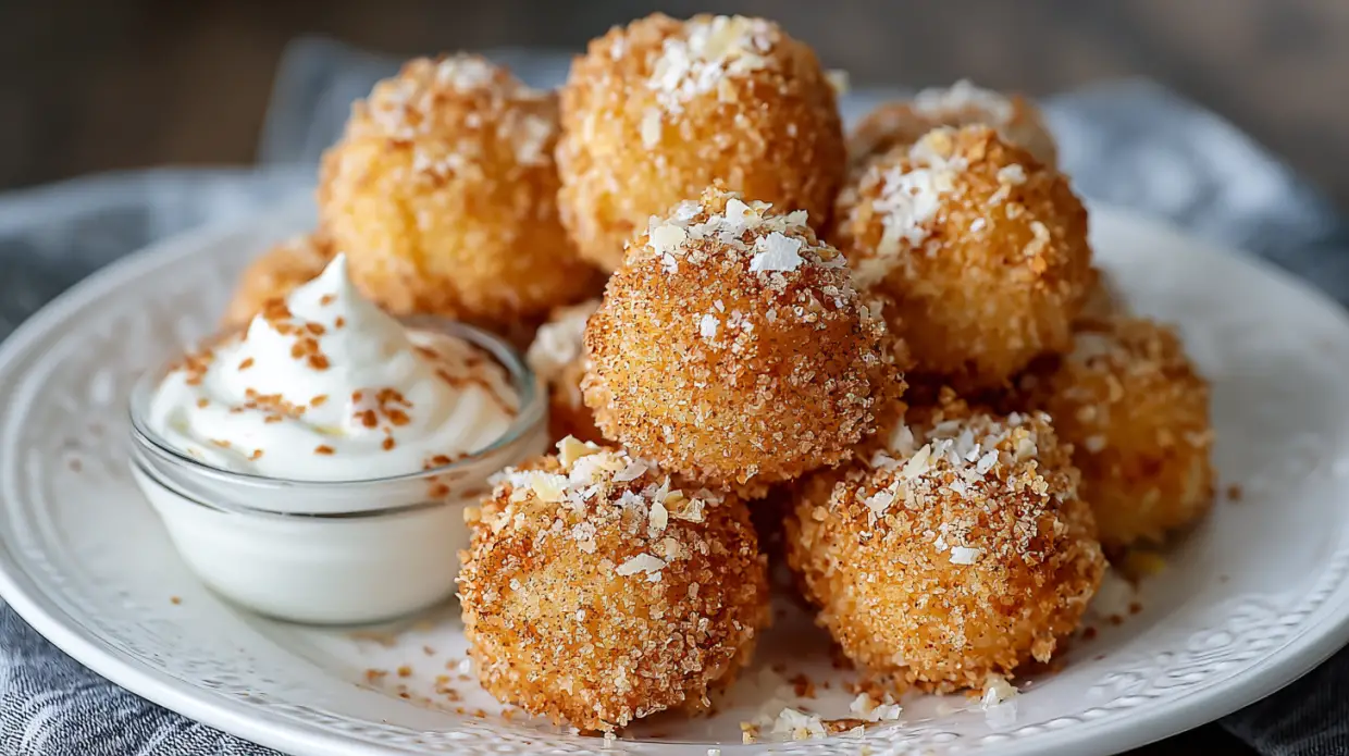 Crispy Air Fryer Churro Bites | Quick Dessert Snack