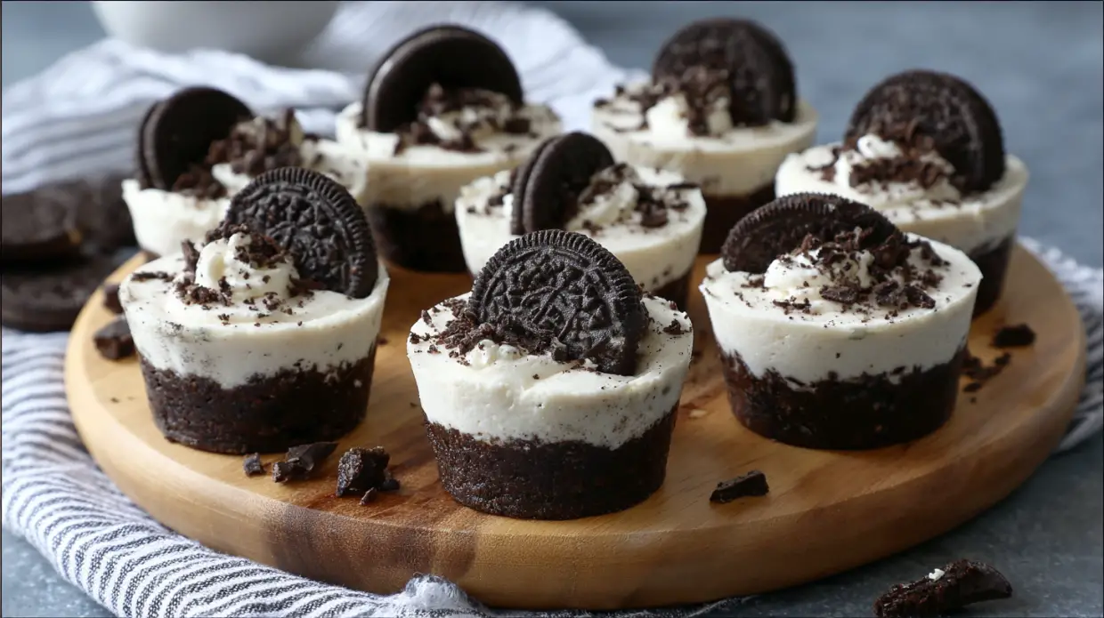 No-Bake Oreo Cheesecake Cups | 10-Minute Dessert
