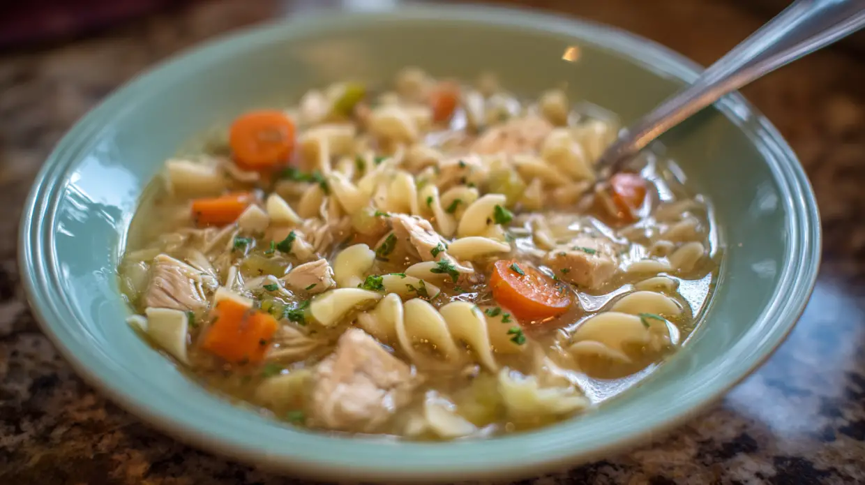 Instant Pot Chicken Noodle Soup | 20-Minute Meal