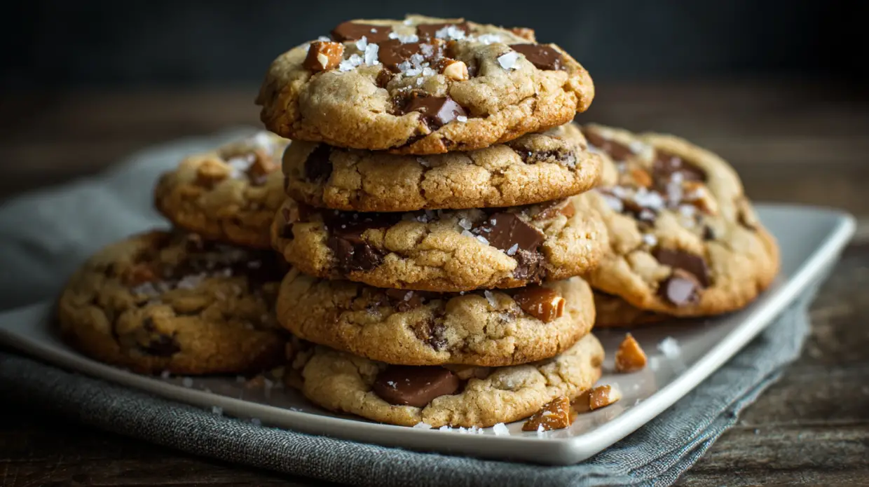Brown Butter Chocolate Chip Cookies | Rich & Nutty Flavor (Bakery-Soft with Toffee Edges)