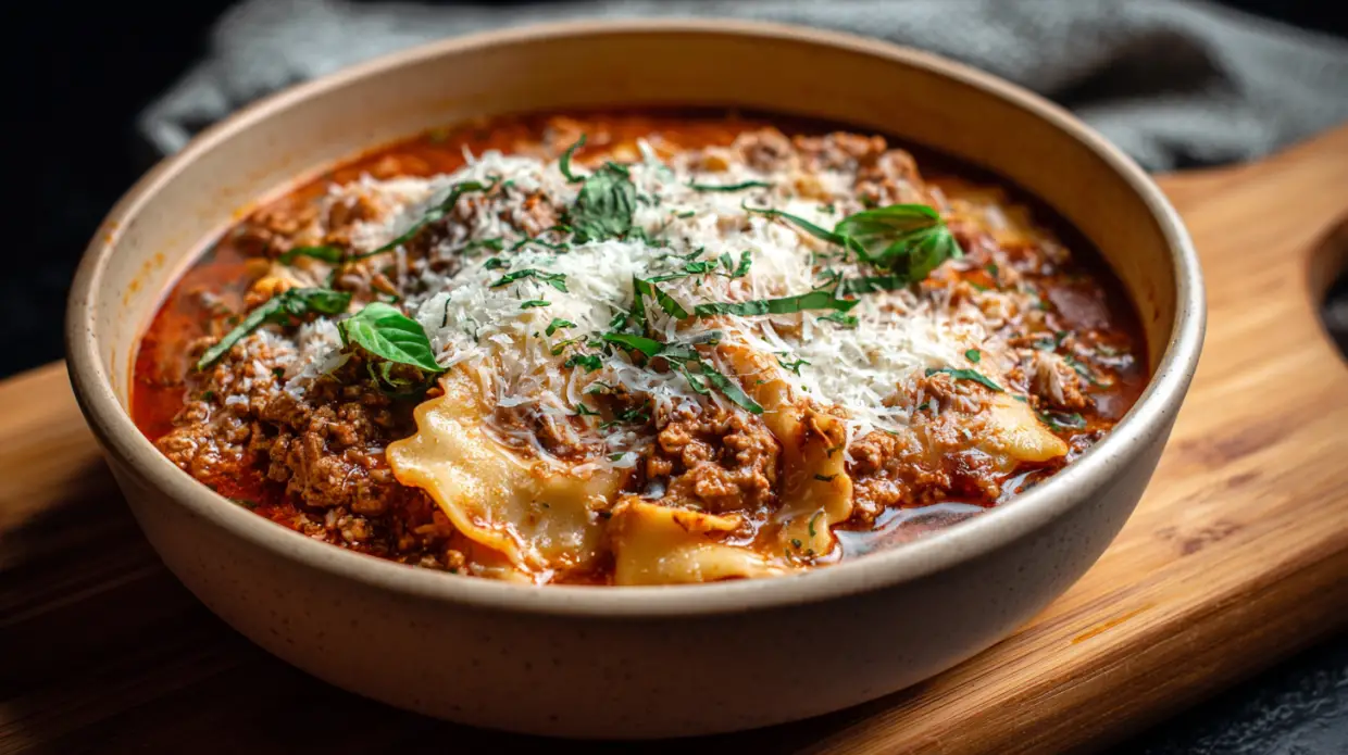 Viral Lasagna Soup | TikTok Favorite One-Pot Dinner