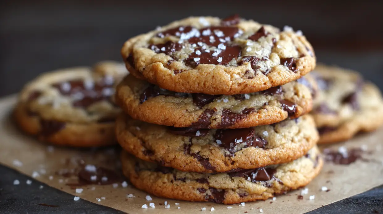 Salted Chocolate Chip Cookies | Sweet Meets Salty