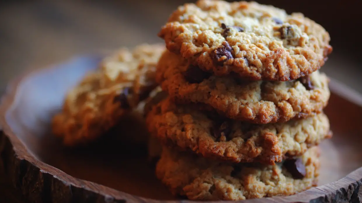 Oatmeal Chocolate Chip Cookies | Old-Fashioned Favorite (Chewy-Crisp with Buttery Caramel Notes)