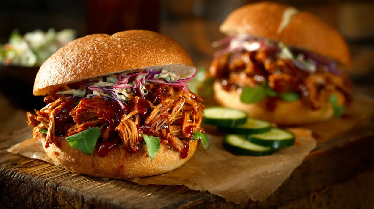 BBQ Pulled Pork Sandwiches | Slow Cooker Classic