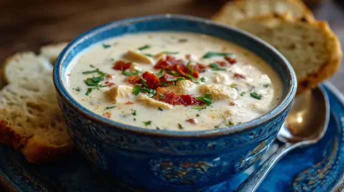 Creamy White Lasagna Soup | Alfredo-Inspired Comfort