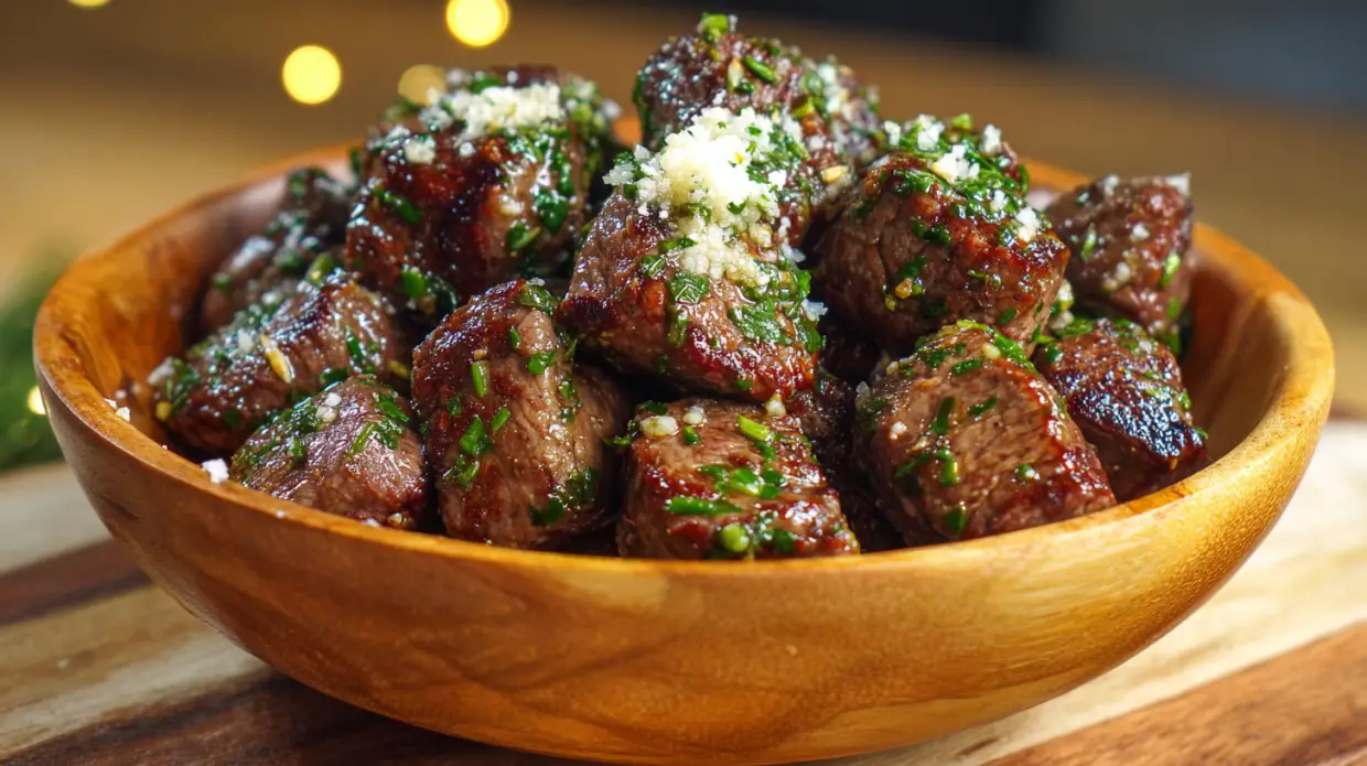 Garlic Butter Steak Bites | Quick 15-Minute Meal (Sear, Sizzle, Serve)