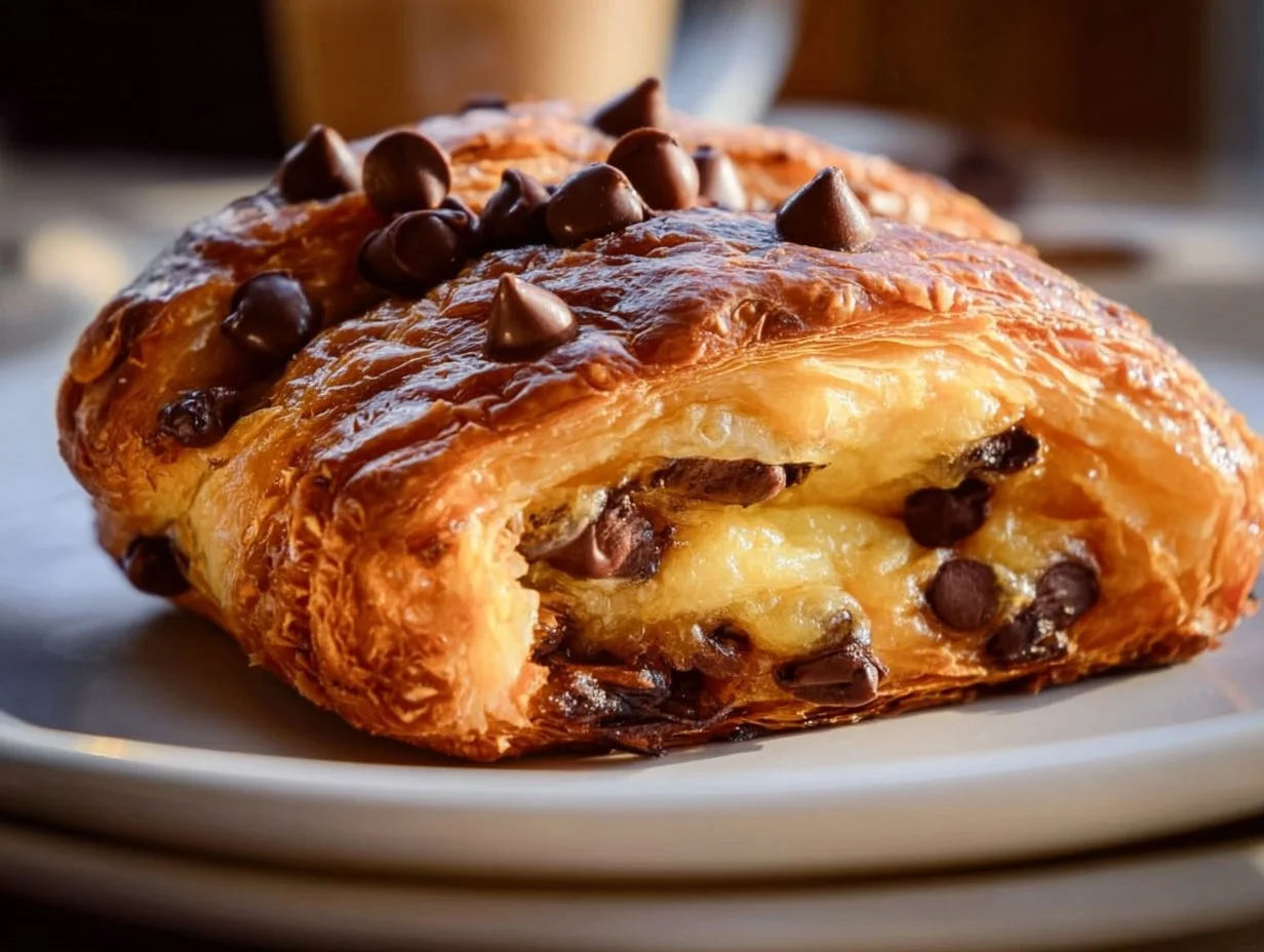 Chocolate Croissant Breakfast Bake