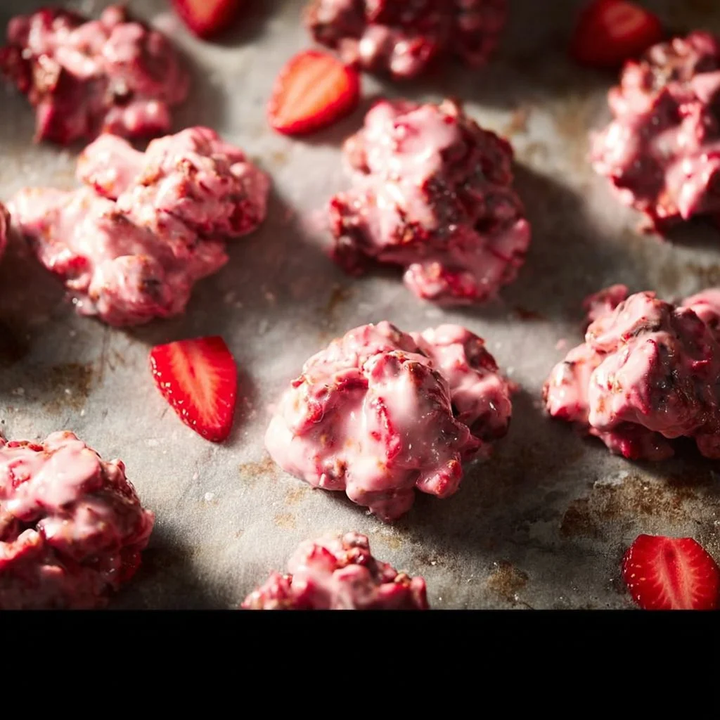 Chocolate Strawberry Yogurt Clusters (Viral Recipe!)