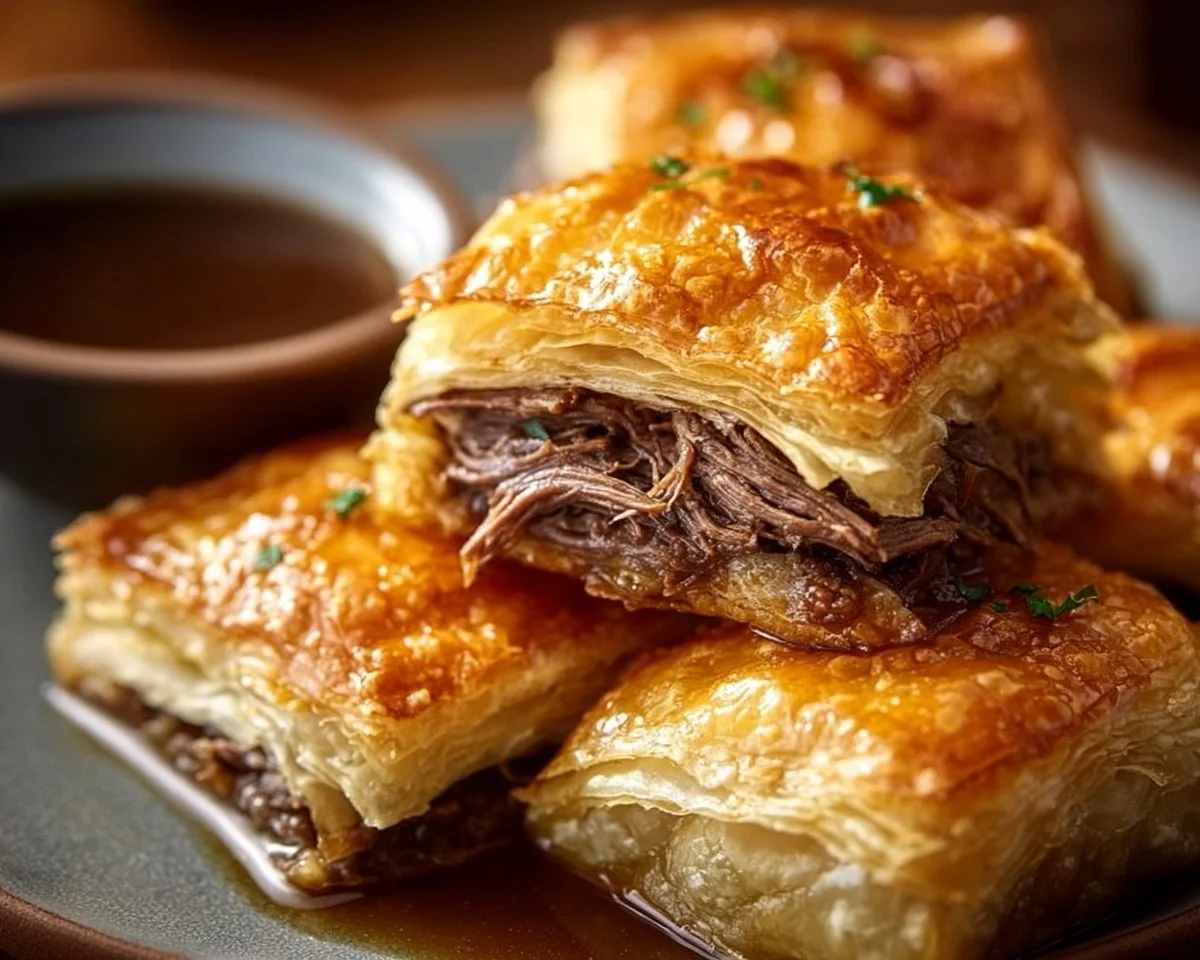 French Dip Squares