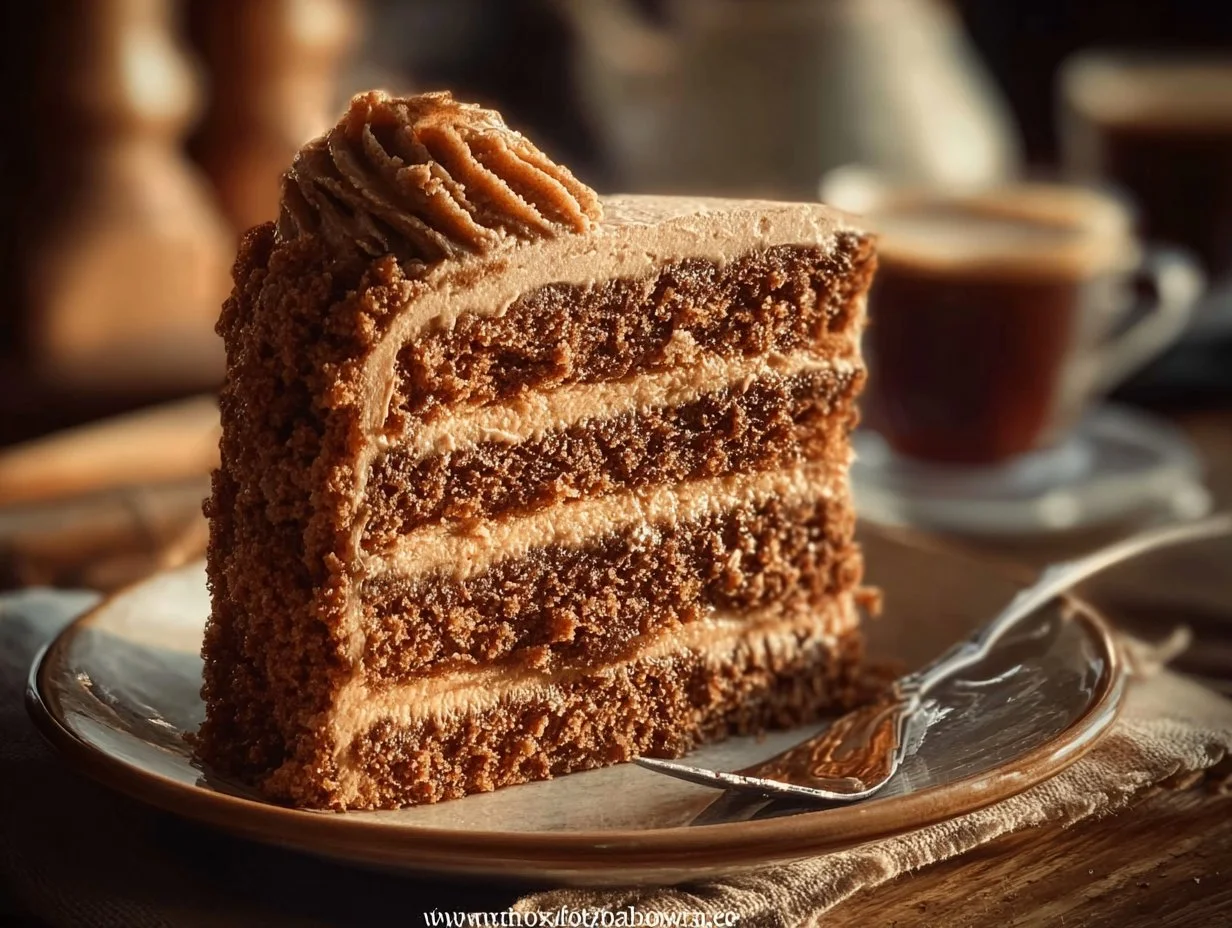 Gingerbread Cake with Cinnamon Molasses Frosting