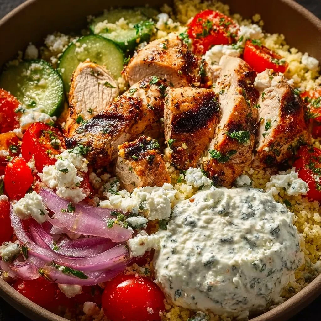 Greek Chicken Bowls