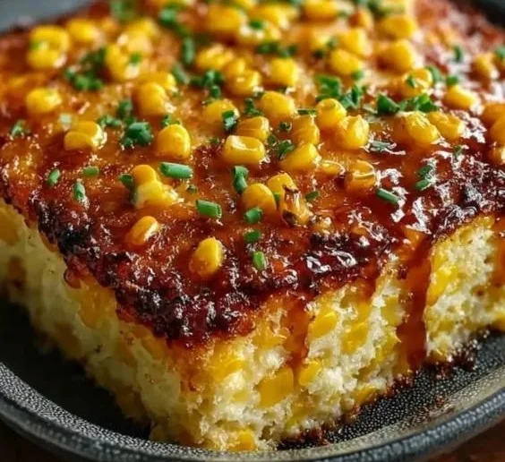 Honey-Glazed Corn Casserole