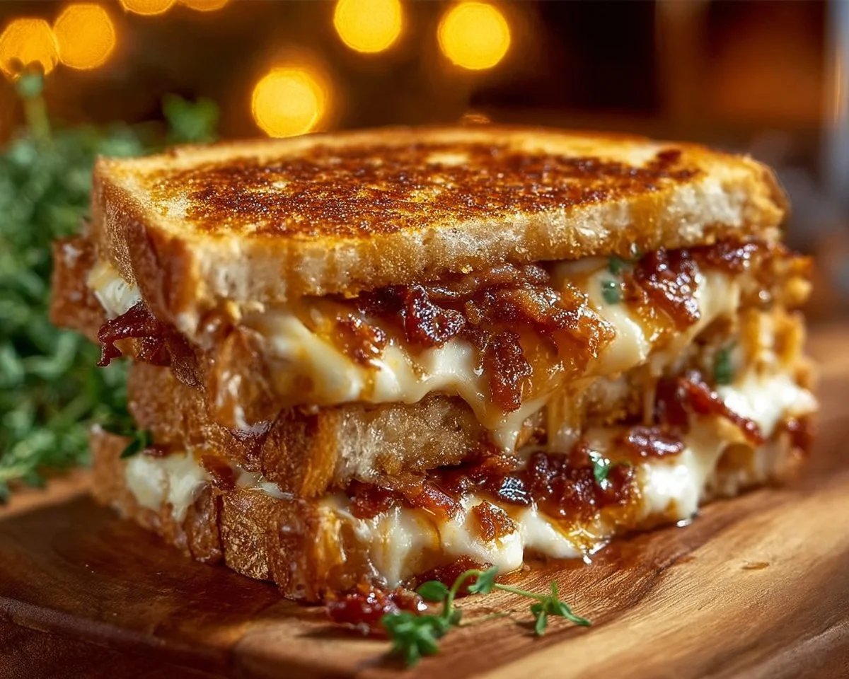 Maple Bacon Apple Grilled Cheese