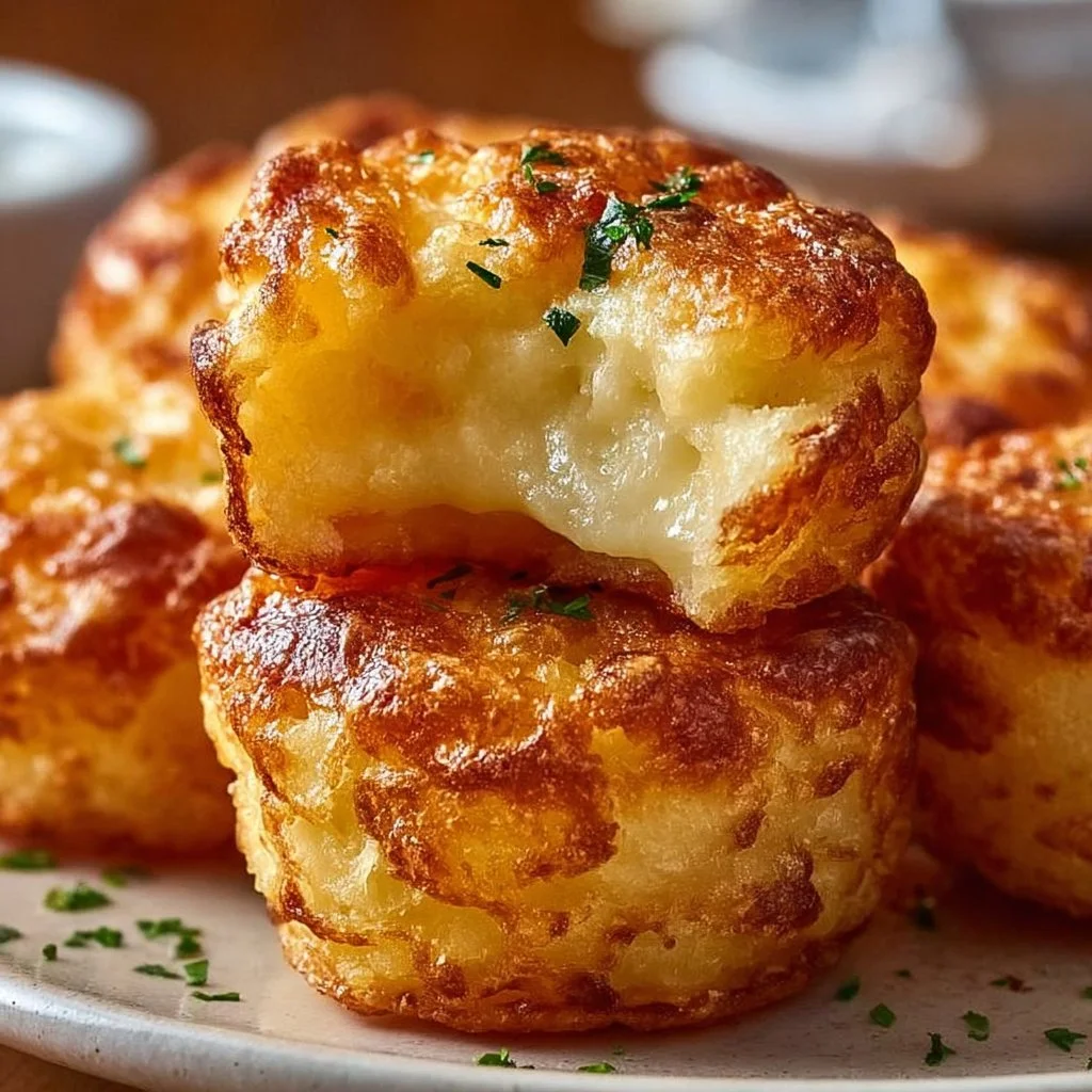 Mashed Potato Cheese Puffs