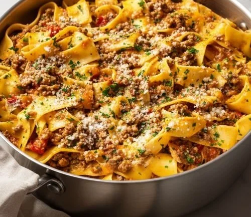 Pappardelle Bolognese
