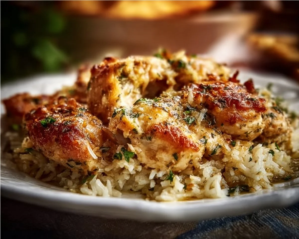 Savory Baked Herb Chicken Casserole