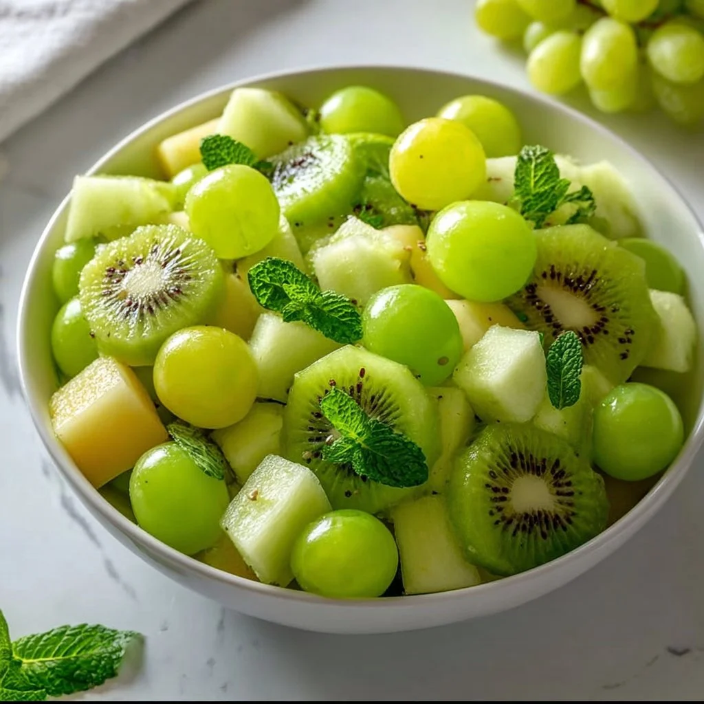 St. Patrick’s Day Green Fruit Salad