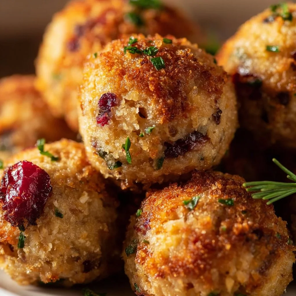 Thanksgiving Stuffing Balls