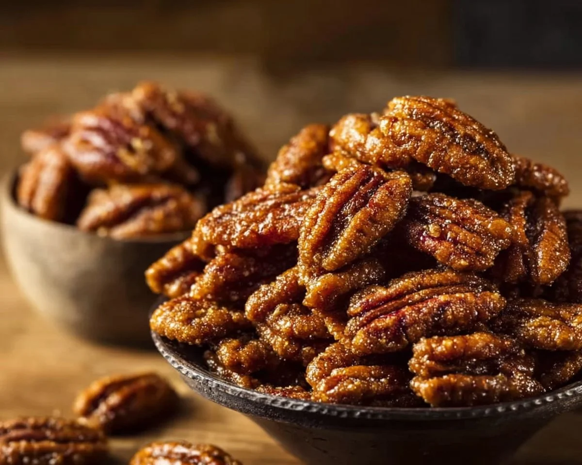 Toasted Gingersnap Pecans