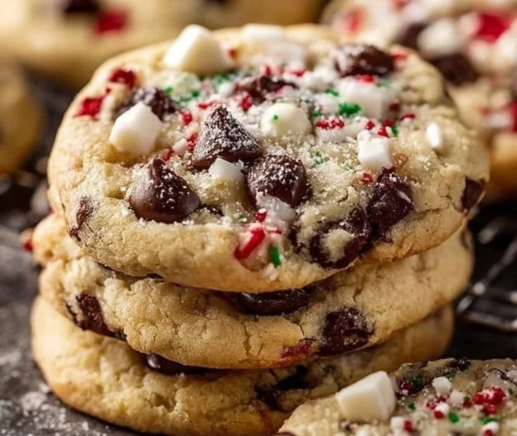 Winter Wonderland Chocolate Chip Cookies