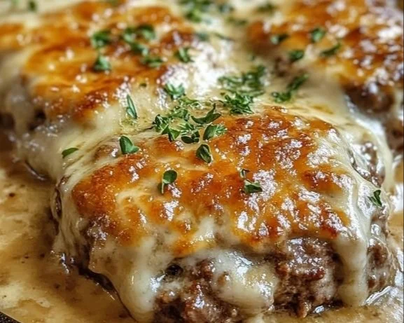 Amish Hamburger Steak Bake