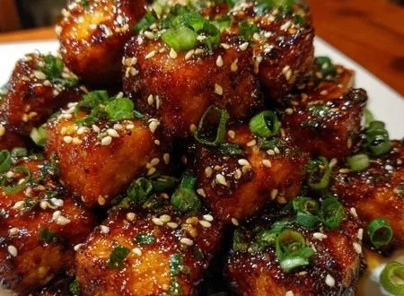 Crispy honey garlic tofu recipe that will amaze you!