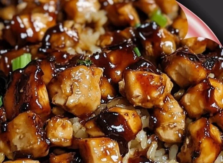 Honey BBQ Chicken Rice
