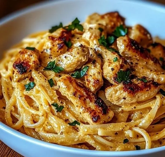 Irresistibly Easy Cowboy Butter Chicken Linguine in 30 Minutes