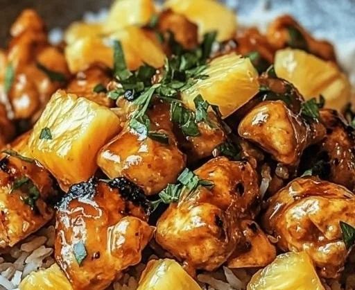 Pineapple Chicken and Rice: Sweet, Savory, Effortlessly Easy