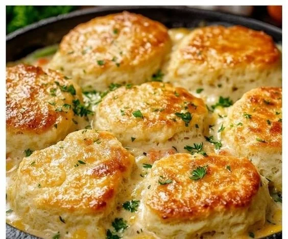 Red Lobster Biscuit Chicken Pot Pie