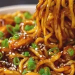 sticky garlic chicken noodles recipe 2026 01 01 201515 1