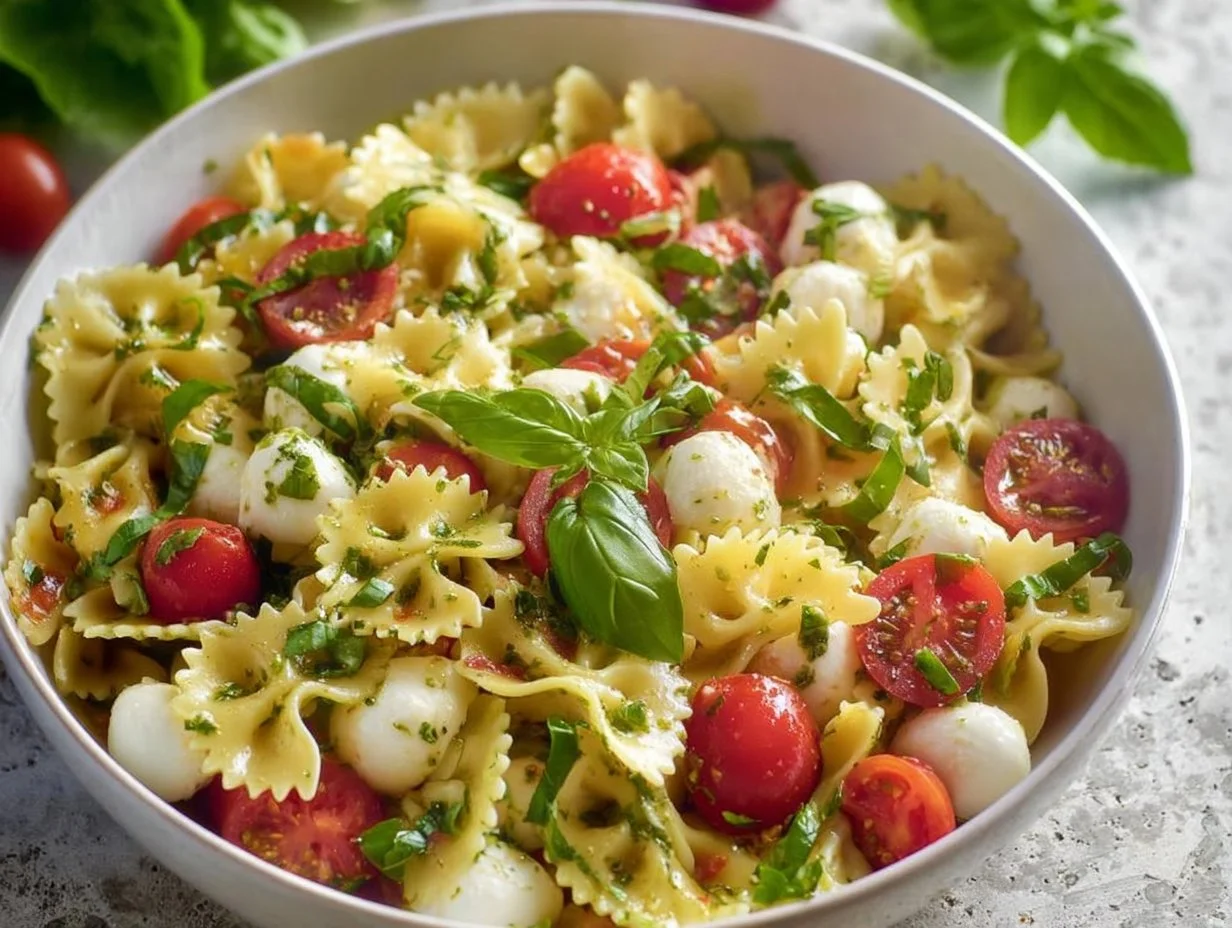 Colorful Bow Tie Pasta Salad