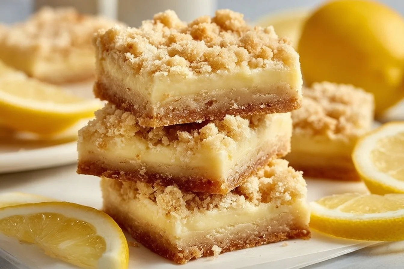 Homemade Lemon Crumb Bars